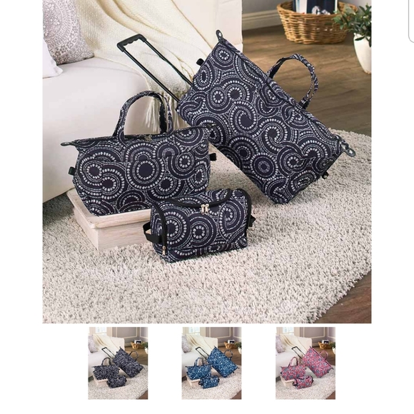 Handbags - 3 pc Luggage Set